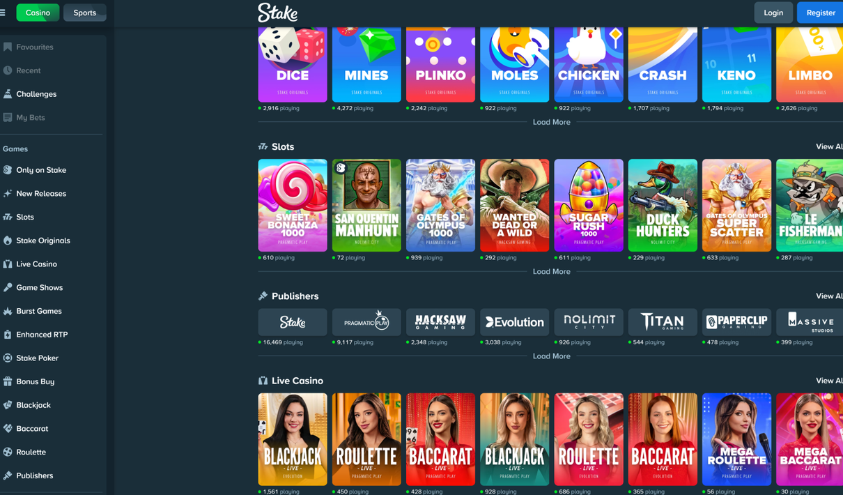Stake casino
